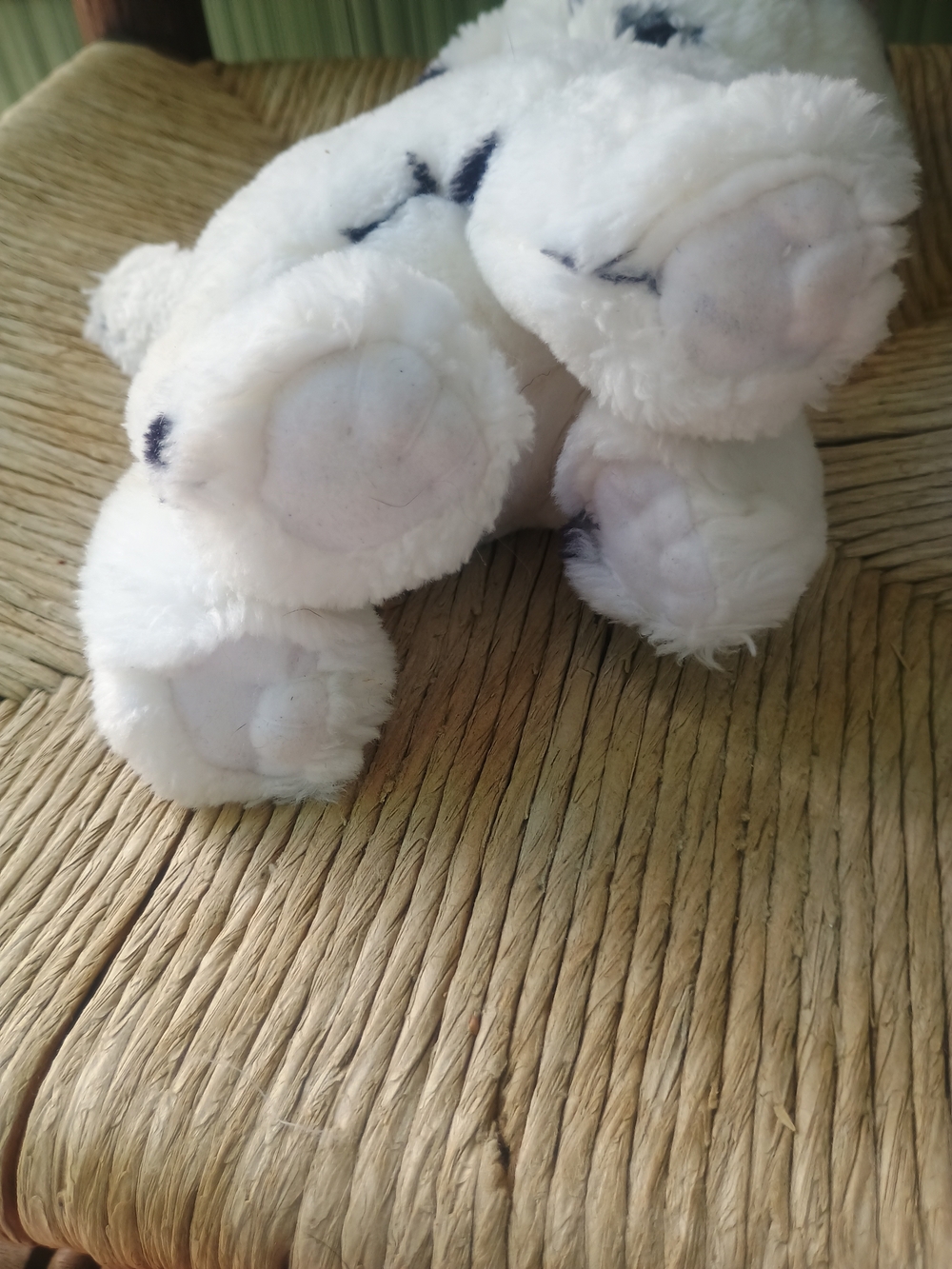 Vintage Mattel 1991 Disney Dalmatian Puppy Dog Stuffed Toy plush white black 8in - Picture 6 of 13